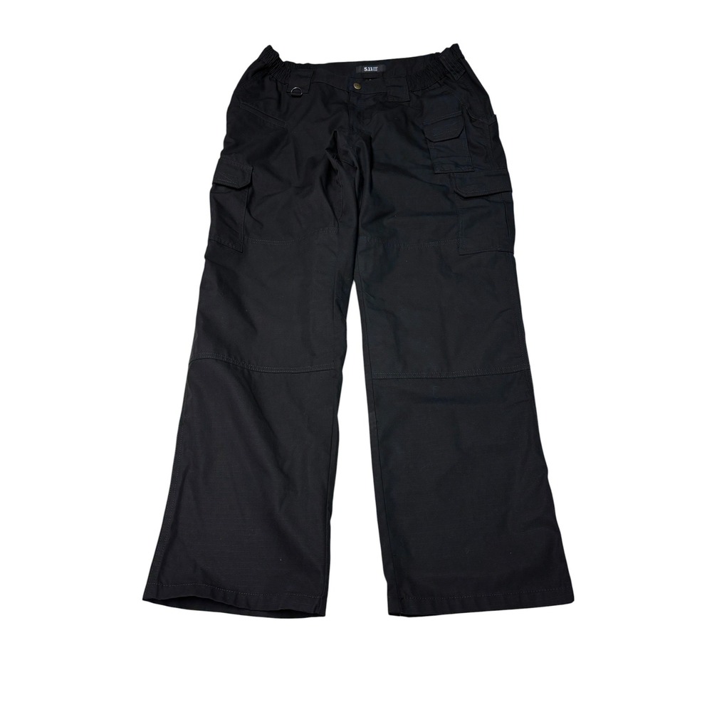 5.11 Tactical Series Black Ripstop Cargo Pants Womens 16 W34 L32 Regular